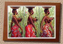 Porteuses aux bamboux